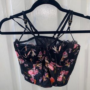 Floral corset